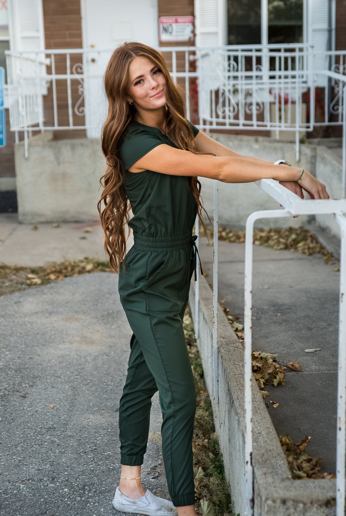 DT Unity Jumpsuit in Green Canyon